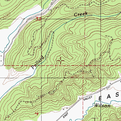 Topographic Map of Skamokawa Valley Census Designated Place, WA