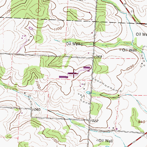 Topographic Map of Skyline Turkey Farm, OH