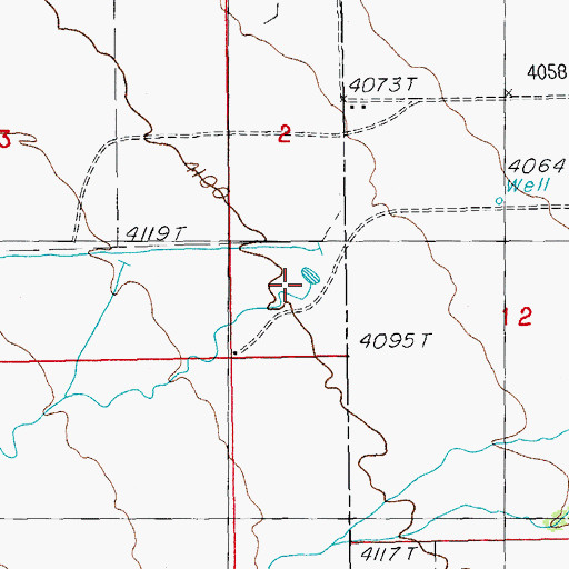 Topographic Map of Cave Creek, AZ