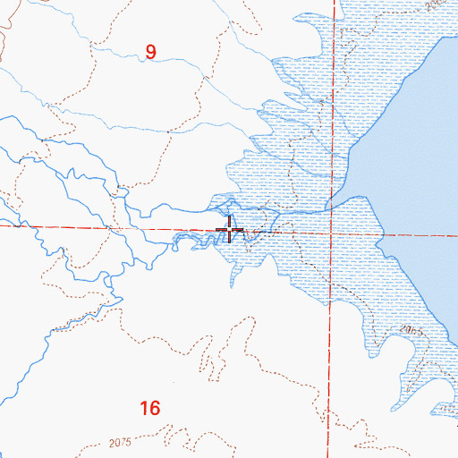 Topographic Map of Convict Creek, CA