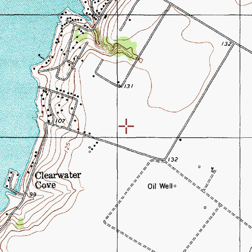 Topographic Map of Paisano Park Census Designated Place, TX
