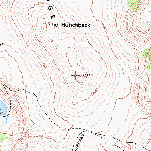 Topographic Map of Coyote Ridge, CA