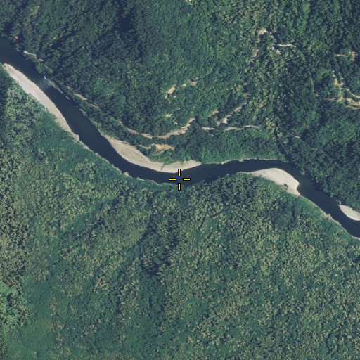 Aerial/Satellite Image of Devil Creek, CA
