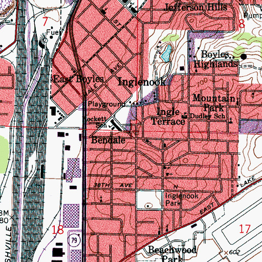 Topographic Map of Greater New Bethel Baptist Church, AL