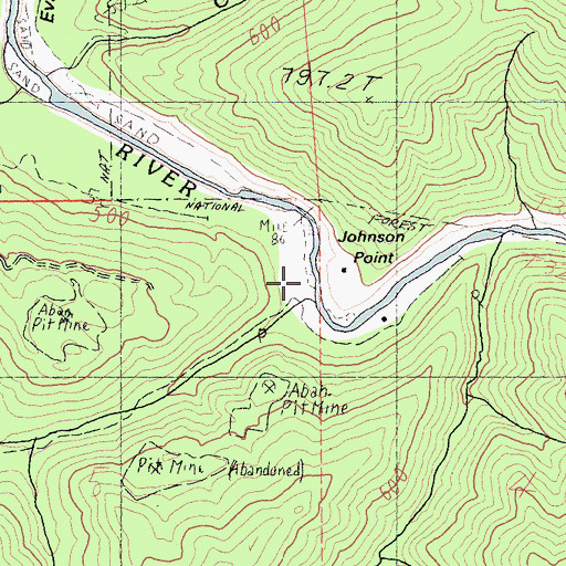 Topographic Map of Dutch Creek, CA