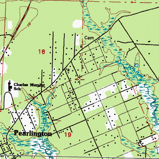 Topographic Map of Greater Mount Zion African Methodist Episcopal Church, MS