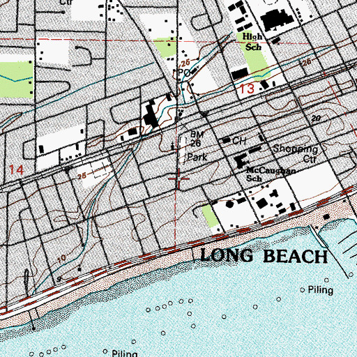 Topographic Map of Dorchester Personal Care Home, MS