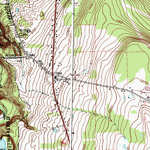 Topographic Map of Elizabeth Ann Clune Montessori School, NY