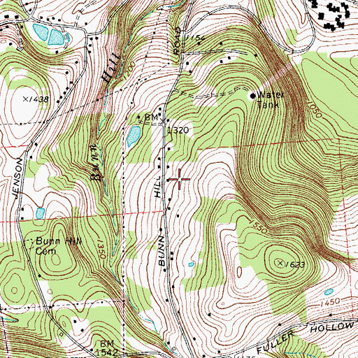 Topographic Map of Southern Tier Seventh Day Adventist School, NY