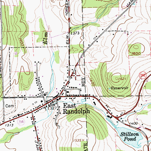 Topographic Map of Faith Lighthouse Chapel, NY