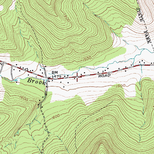 Topographic Map of Pentecostal Tabernacle, NY