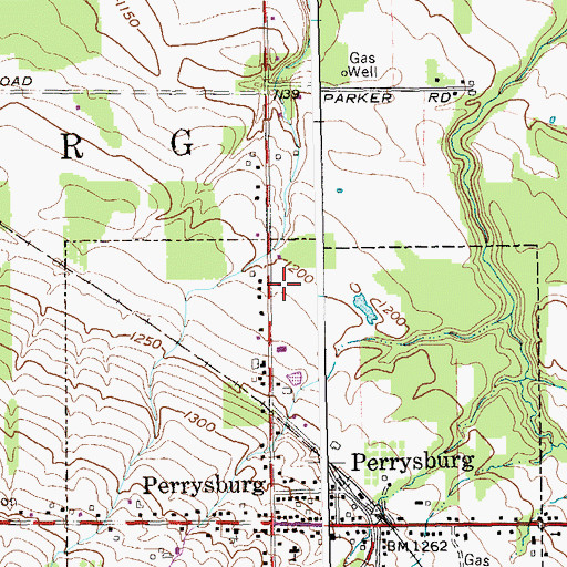 Topographic Map of Seventh Day Adventist Church, NY