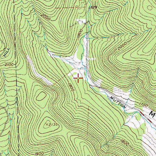 Topographic Map of Great Valley Residential Center, NY