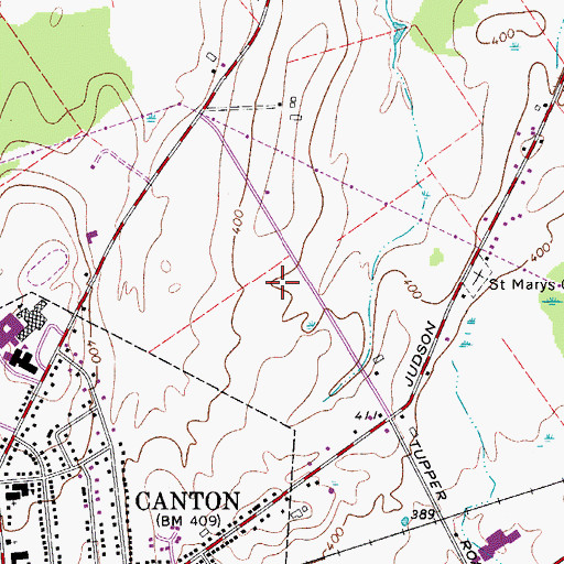 Topographic Map of New Life Presbyterian Church, NY