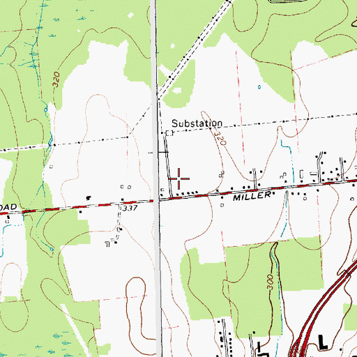 Topographic Map of The New Apostolic Church, NY