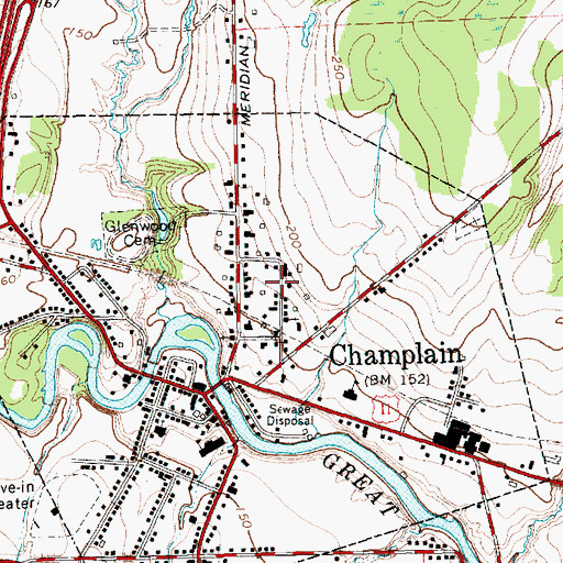 Topographic Map of United Church of Christ, NY