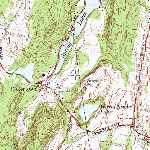 Topographic Map of Red Hook Residential Center, NY