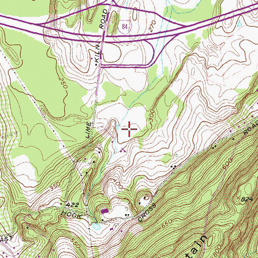 Topographic Map of Korean New Covenent Church, NY