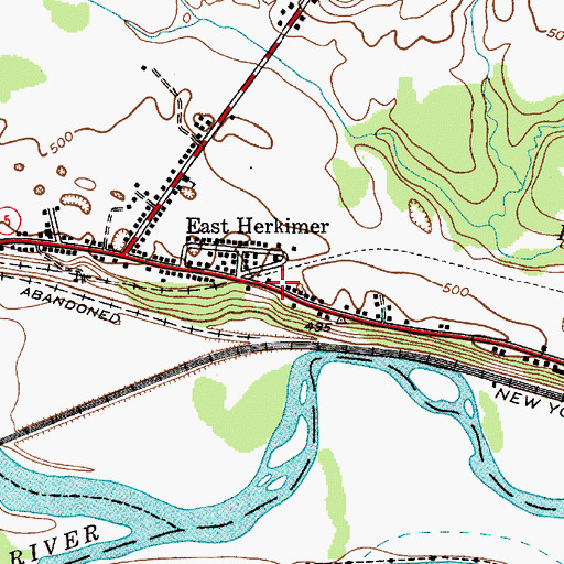 Topographic Map of Saint Peter and Paul Orthodox Church, NY
