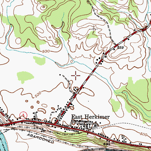 Topographic Map of The Church of Jesus Christ of Latter Day Saints, NY