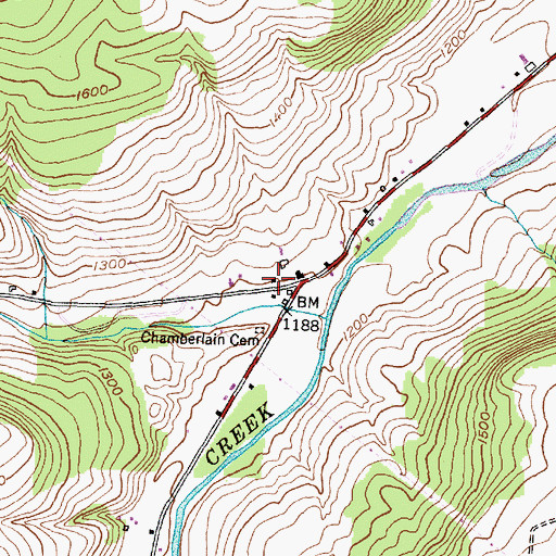Topographic Map of The Church of Jesus Christ of Latter Day Saints, NY