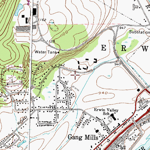Topographic Map of The Church of Jesus Christ of Latter Day Saints, NY