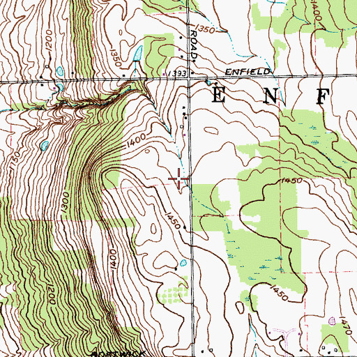Topographic Map of Agape Bible Church, NY