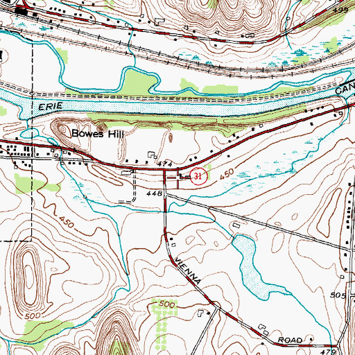 Topographic Map of Oasis of Hope Community Church, NY