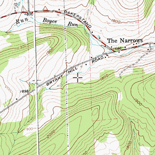 Topographic Map of Triple R Campground, NY