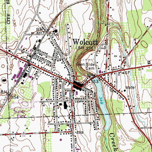 Topographic Map of Spirit and Truth Calvary Chapel, NY