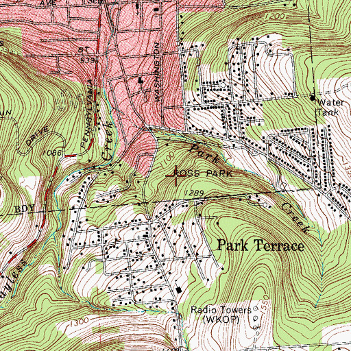 Topographic Map of Southern Tier Zoological Society, NY