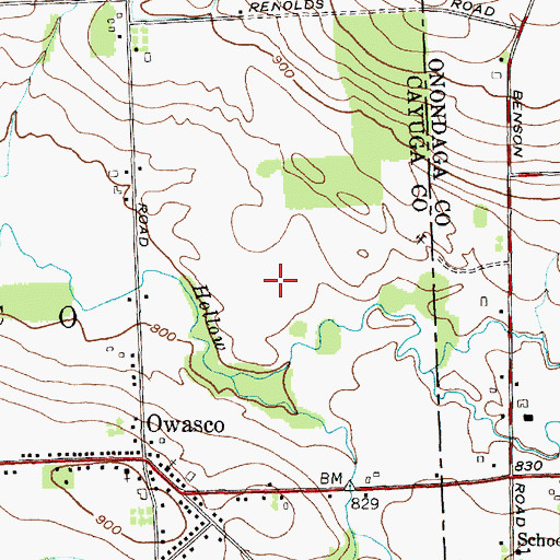 Topographic Map of Dutch Hollow Country Club, NY