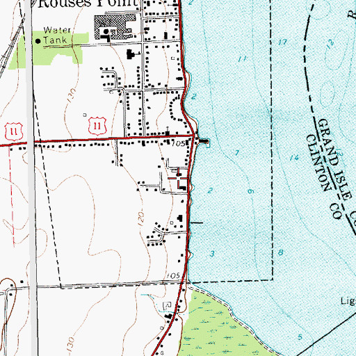 Topographic Map of Cedar Hedge Nursing Home, NY