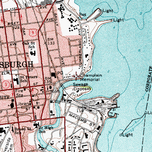 Topographic Map of Kent - DeLord House Museum, NY