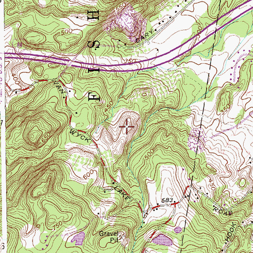 Topographic Map of Fishkill - East Fishkill Joint Landfill, NY