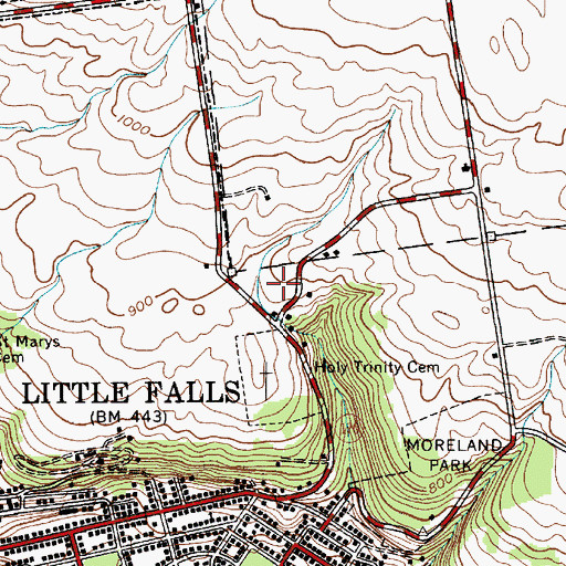 Topographic Map of Van Allen Nursing Home, NY
