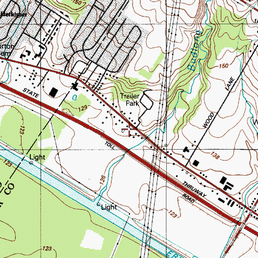 Topographic Map of Schuyler Municipal Offices, NY