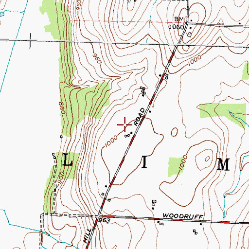 Topographic Map of Alpine Manor Home for Adults, NY