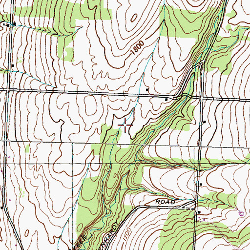 Topographic Map of Holiday Hill Campground, NY
