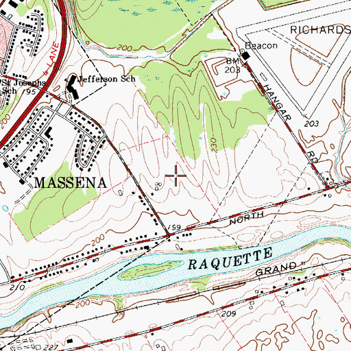 Topographic Map of Fox Hill Golf and Country Club, NY