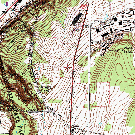 Topographic Map of Longview Assisted Living Center, NY