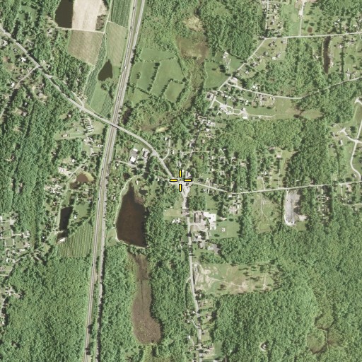 Aerial/Satellite Image of Plattekill Post Office, NY