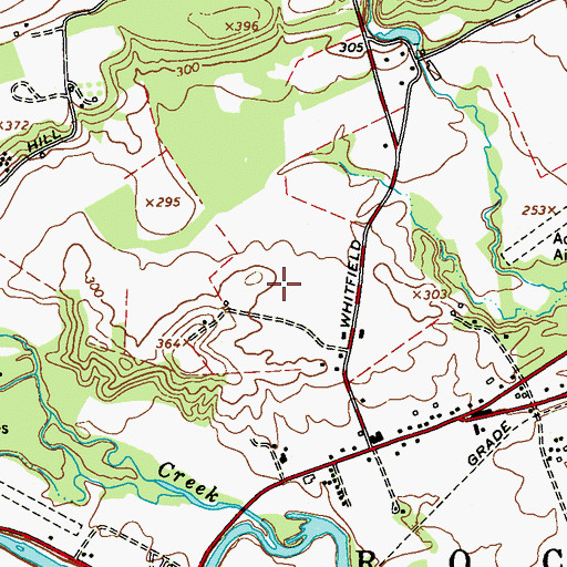 Topographic Map of Rondout Country Club, NY