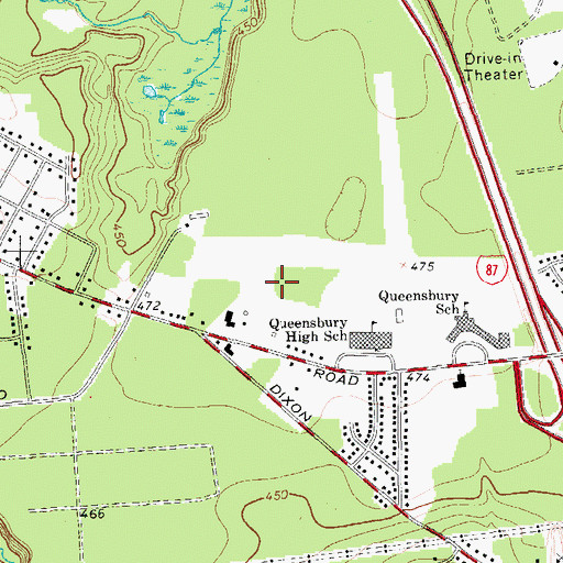Topographic Map of Solomon Heights Assisted Living Center, NY