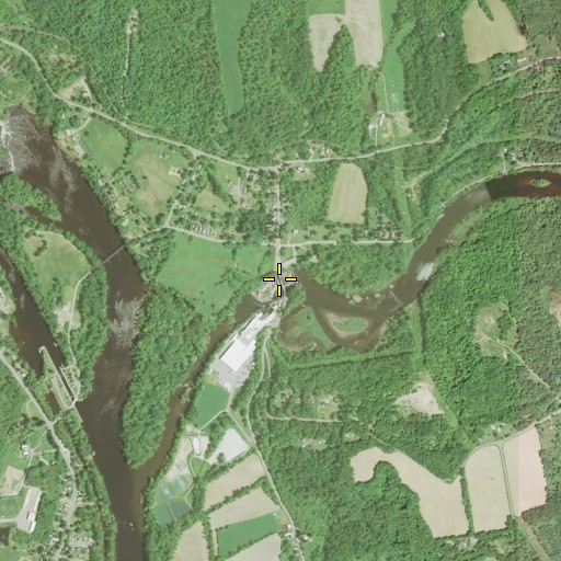 Aerial/Satellite Image of Batten Kill Bridge, NY