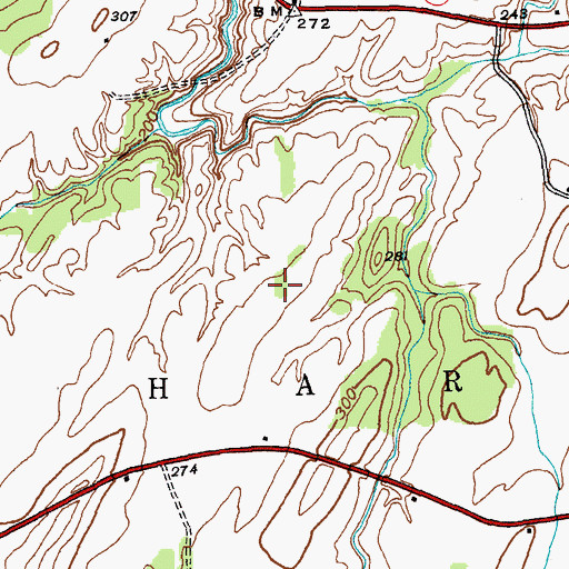 Topographic Map of Pole Valley Players Club, NY
