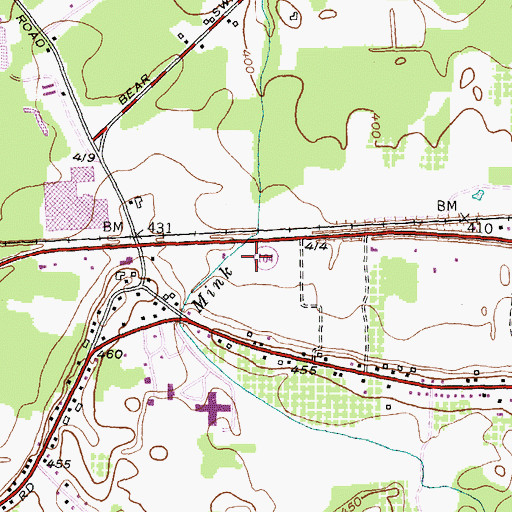 Topographic Map of Redeem Bethel Church of God in Christ, NY