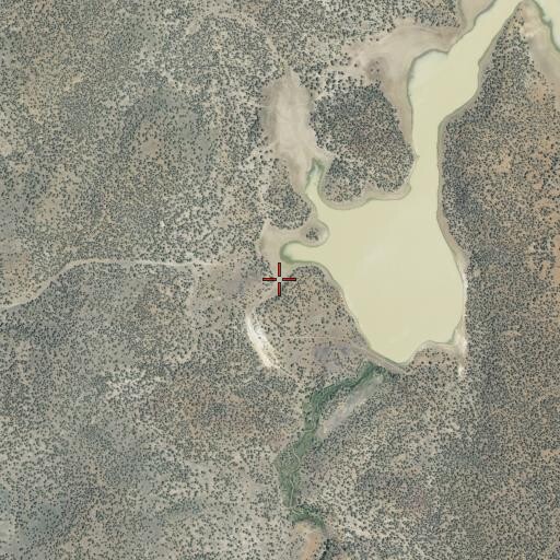 Aerial/Satellite Image of Essex Reservoir, CA