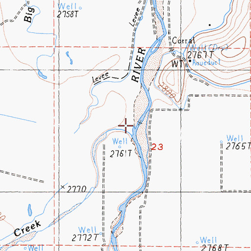 Topographic Map of Etna Creek, CA
