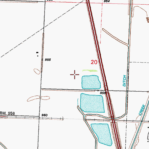 Topographic Map of Rolling Thunder Rescue, IA